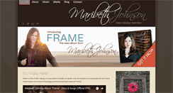 Desktop Screenshot of maribethjohnson.com